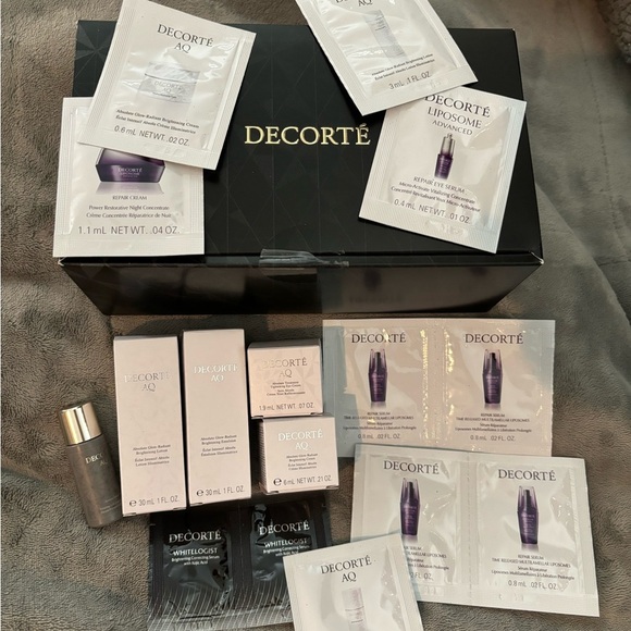 decorte Other - Decorte Skincare Set - Black and Purple